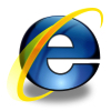 "Retina" internet explorer browser logo