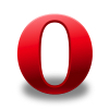 "Retina" opera browser logo
